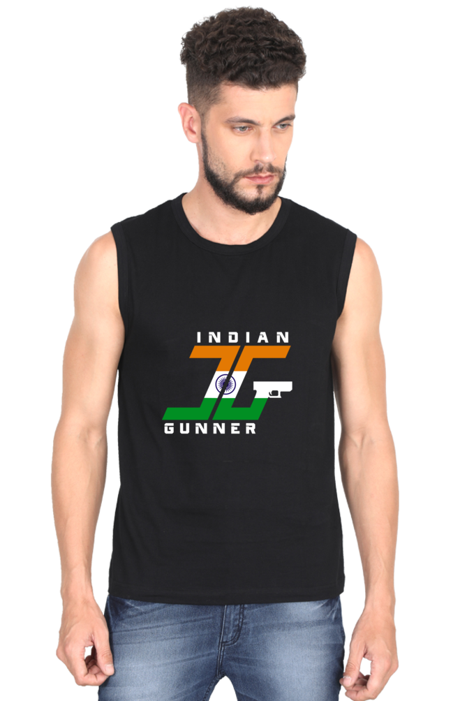 Round Neck Sleeveless Shirt (Gym Vest / Tank Top)