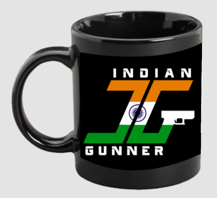 Black Coffee Mug
