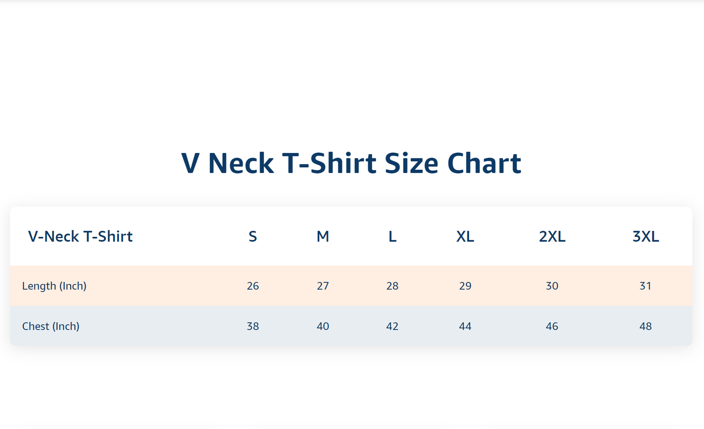 V Neck Half Sleeve T-Shirt (Slim Fit)