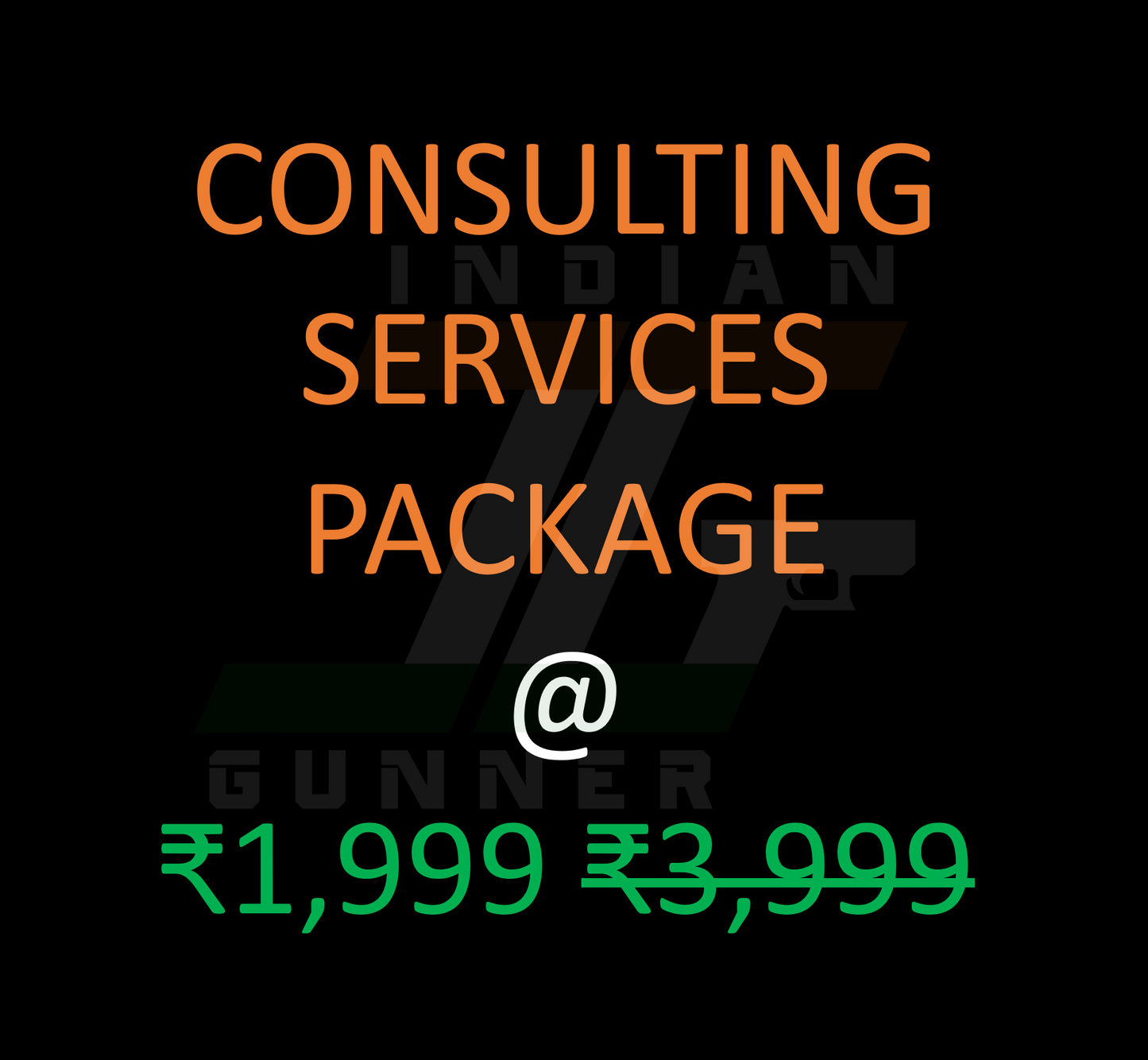 Consulting Services Package @ Rs. 1,999