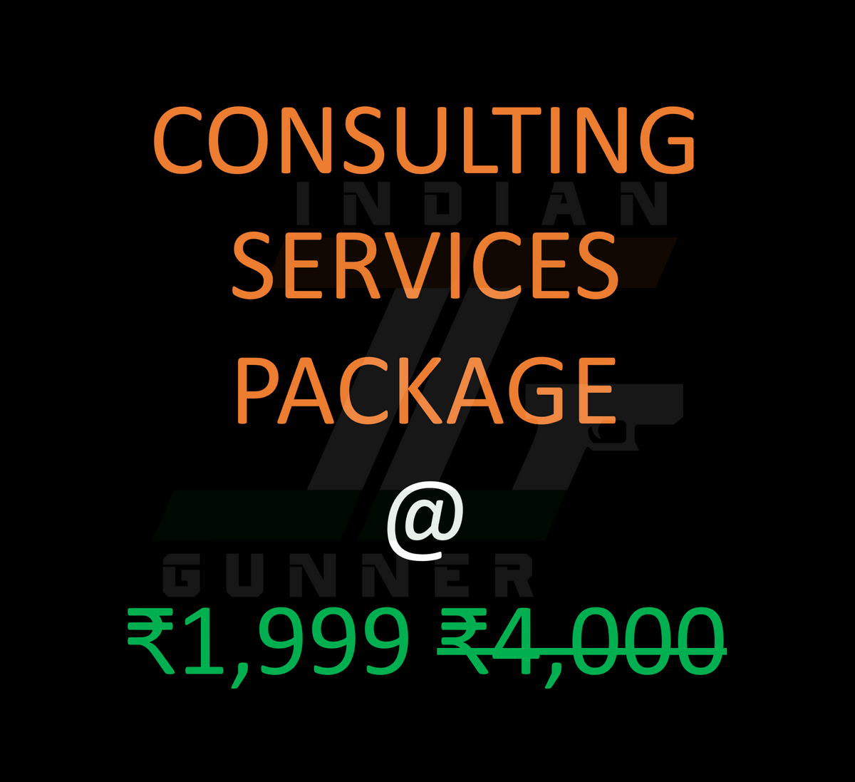Consulting Services Package @ Rs. 1,999