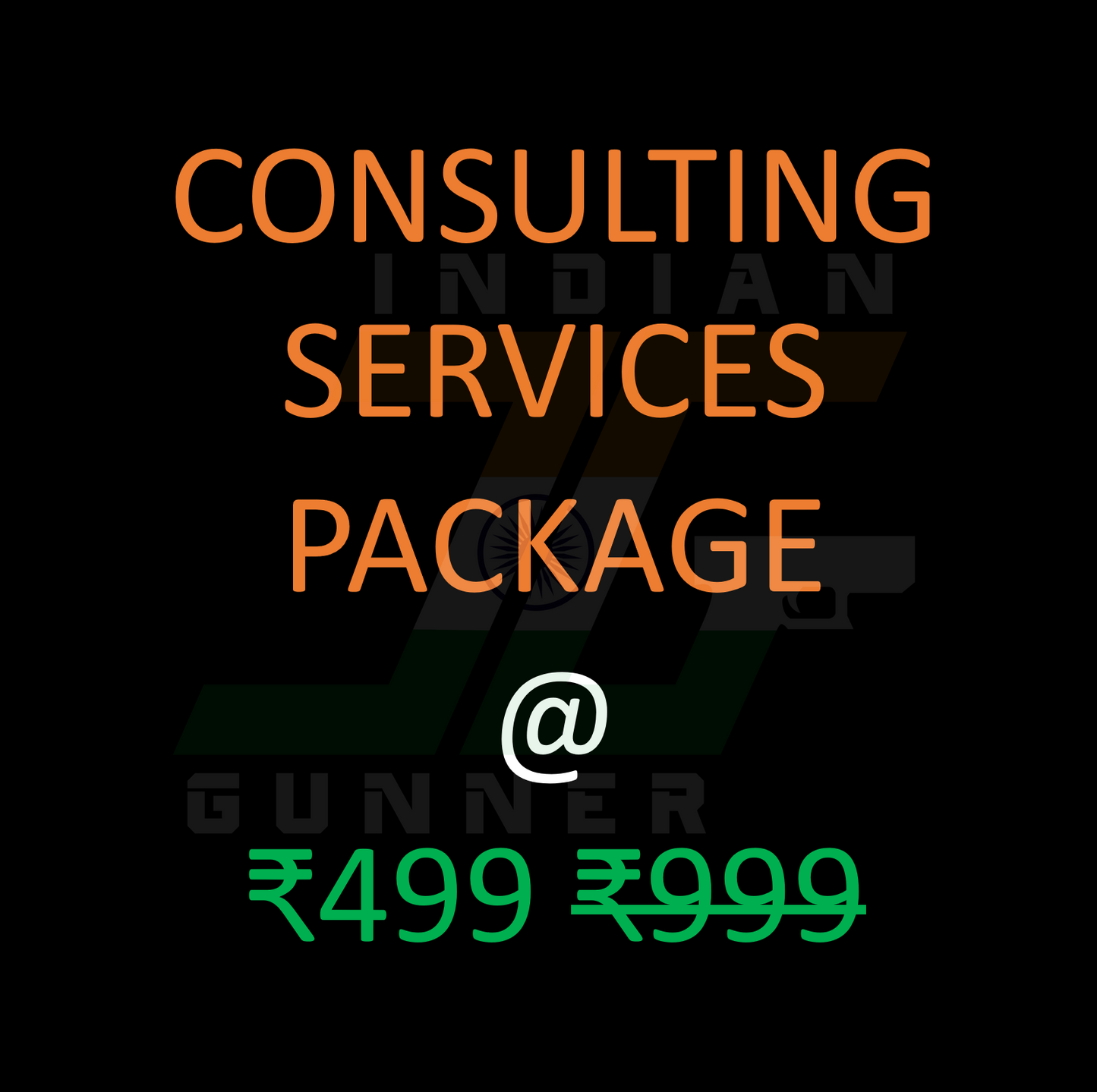 Consulting Services Package @ Rs. 499