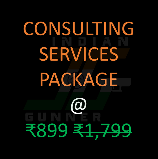 Consulting Services Package @ Rs. 899